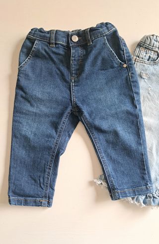 Jeans bambina 2 paia