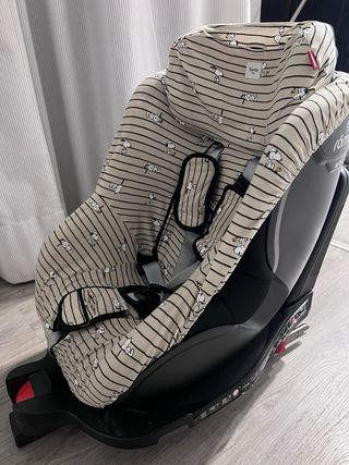 Silla coche Britax Römer negra giro 360•