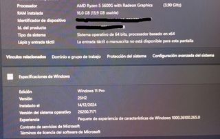 PC VolttierPC Ryzen 5 5600G 16GB 1TB SSD