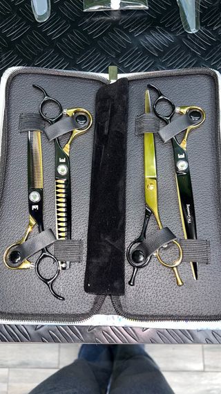 Pack 4 Tijeras Peluquería Canina.