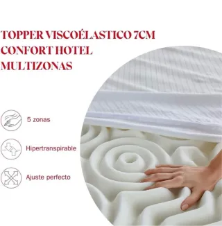 Topper Pikolin Viscoelástico 135x190x7cm