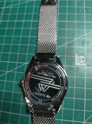 Reloj Lacoste Hombre Azul y Plateado