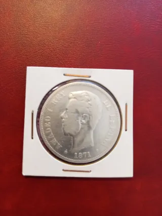 Amadeo I Rey 1871 España