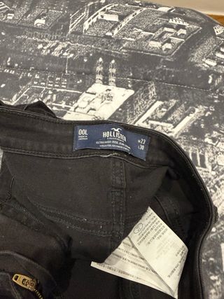 Pantalones Hollister Negros Talla 23