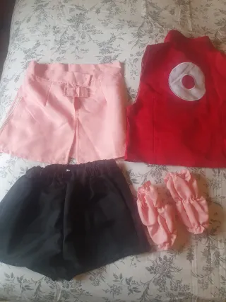 Disfraz Cosplay Sakura Haruno Naruto Talla Única