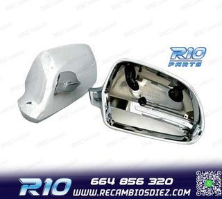 CARCASAS ESPEJOS RETROVISORES AUDI A3 8P A4 B8 A5 A6 4F CROM