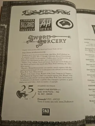 [rarità] Warcraft: Il Gioco di Ruolo – Manuale