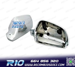 CARCASAS ESPEJOS RETROVISORES AUDI A3 8P A4 B8 A5 A6 4F CROM