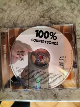 2 CD 100% Country Songs