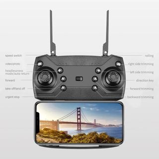 Dron E88 Pro Plegable 4K WIFI FPV