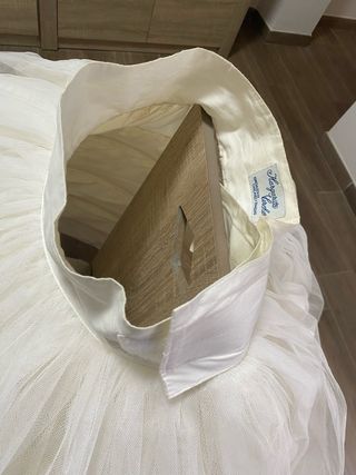 Cancan Fallera Blanco Talla Única