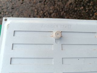 Rejillas de ventilación blancas