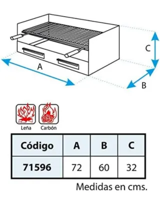 Imex El Zorro – Barbacoa Especial Paellera