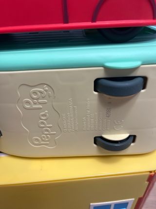 Coche y caravana Peppa Pig