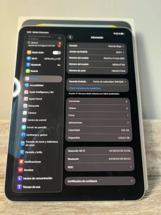 iPad Pro 11 M5 256GB Gris Nuevo