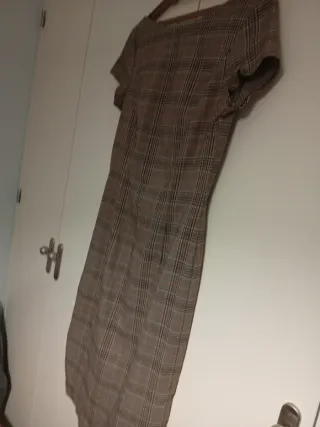 Vestido de mujer a cuadros