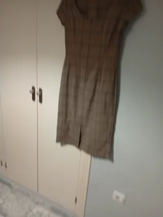 Vestido de mujer a cuadros