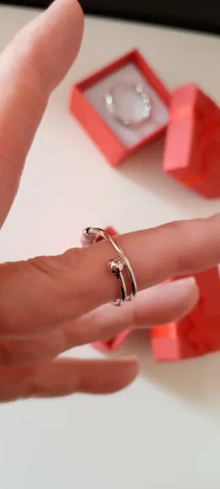 Anillo anti estrés ajustable acero inoxidable