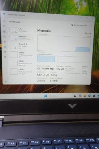 Ordenador Portátil HP Victus Ryzen AI 5 RTX 5050