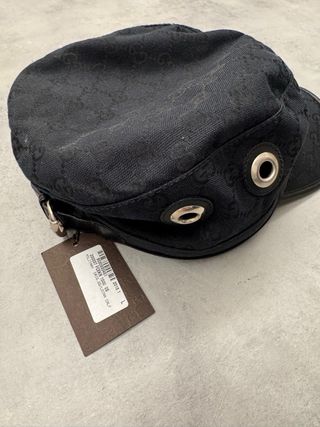 Cappello Gucci nero monogramma