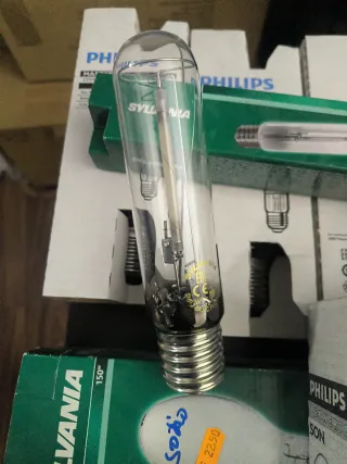 CONJUNTO de Lámparas Philips y Sylvania Halogenuro