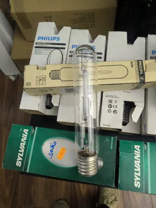 CONJUNTO de Lámparas Philips y Sylvania Halogenuro