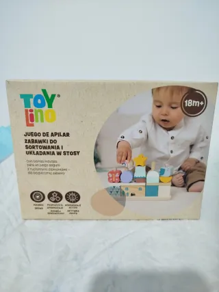Juego de apilar y clasificar Toy Lino