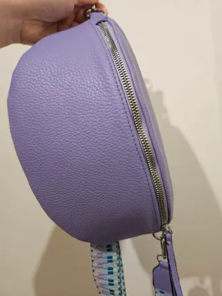 Riñonera grande lila
