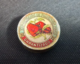 Lote dos cajas de pimentón antiguas