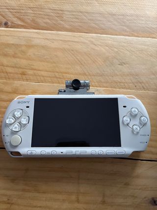 PSP 3004 Pearl White Sony Con Cámara