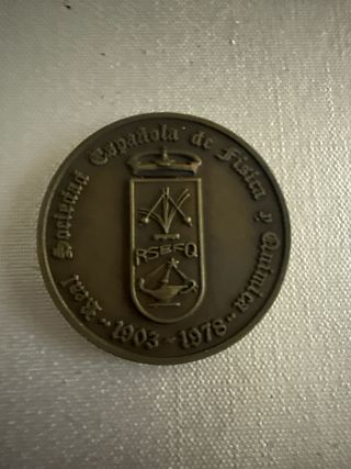 Medalla LXXV Aniversario RSEFQ