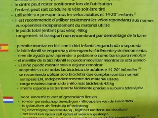 Trail-Gator Barra Bicicleta Niños