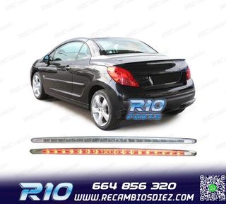 TERCERA LUZ DE FRENO PEUGEOT 207 CC LED CROMO