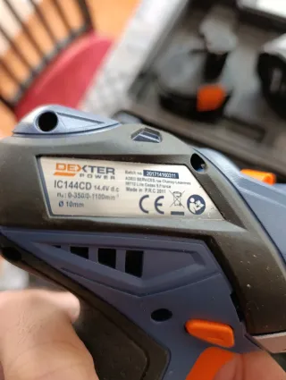 Taladro Atornillador Dexter IC144CD