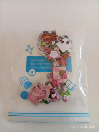 Mini puzzle 24 pezzi - due cavalli