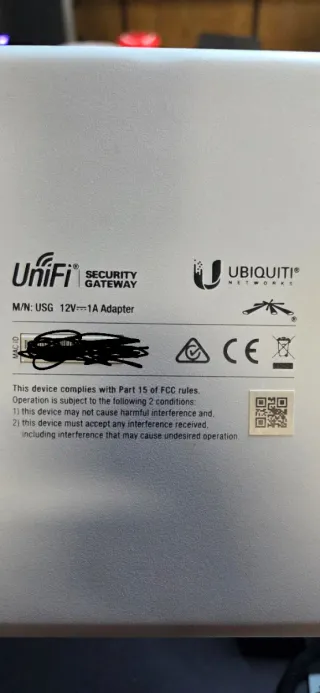 Ubiquiti Unifi Security Gateway 3 Porte