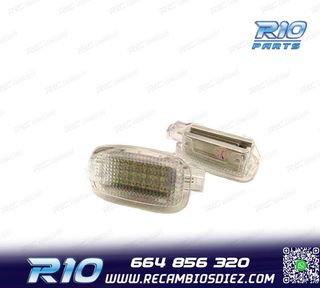 PLAFONES LED DE PIES Y PUERTAS PARA MERCEDES