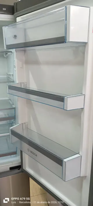 NEVERA COMBI BOSCH NO FROST ENERGÍA++