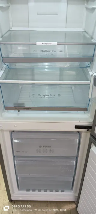 NEVERA COMBI BOSCH NO FROST ENERGÍA++