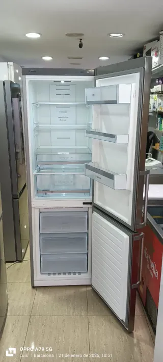 NEVERA COMBI BOSCH NO FROST ENERGÍA++