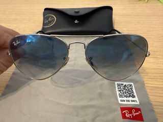 Gafas Ray-Ban Aviator Azul/Plata