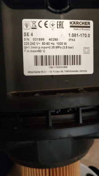 Aspiradora Karcher Hidro