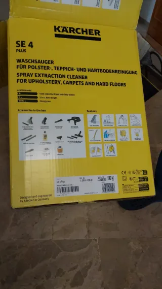 Aspiradora Karcher Hidro