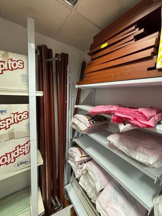 Scaffalature metalliche bianche