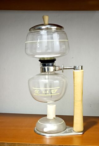 Cafetera de Vacío con Calentador