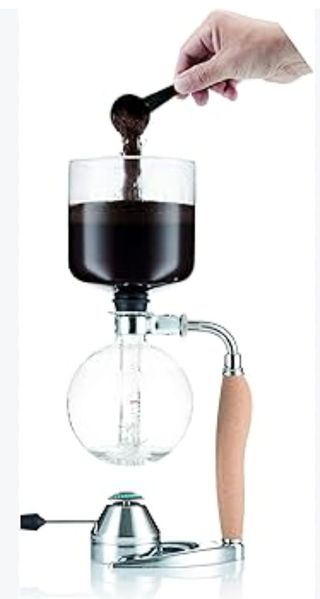 Cafetera de Vacío con Calentador