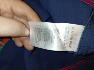 Pantaloni Fiorella Rubino Blu