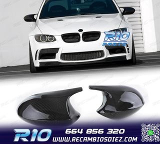 CARCASAS ESPEJOS RETROVISORES BMW E90 E91 05-08 LOOK M3 CARB