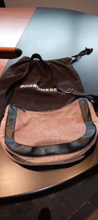 Borsa a tracolla Luna media Borbonese