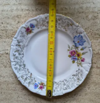 Set 4 Piatti Porcellana Winterling Bohemia